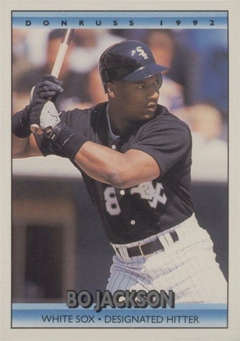 Top 7 Most Valuable Bo Jackson Baseball Cards To。